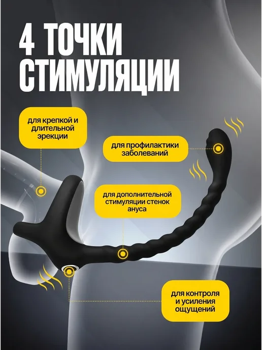 SECRET SHOP Массажер простаты, мужской анальный вибратор, вариант, фото 2
