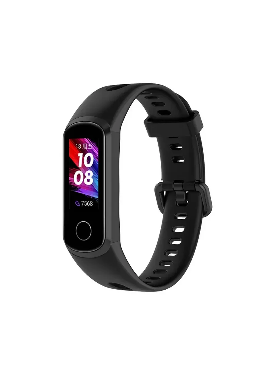 Черный ремешок для Huawei Band 4 / Honor Band 5i
