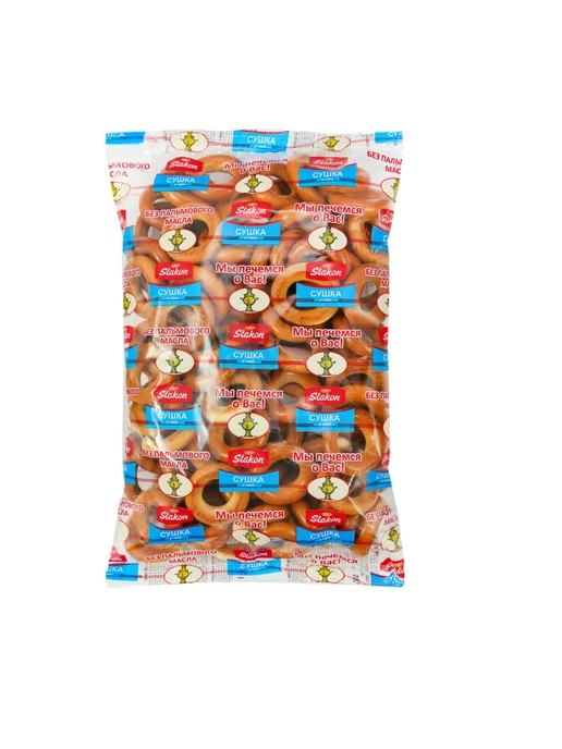 Slakon Сушки к чаю без пальмового масла, 500 г, 500 г, в упаковке 1,1 кг, фото 2