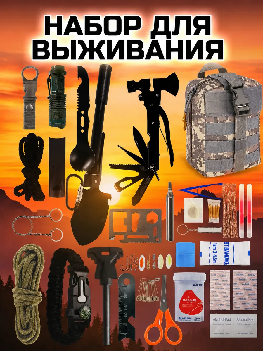 Набор для выживания туриста