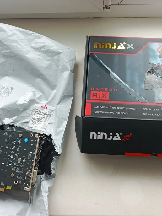 Ninja (Sinotex) Видеокарта RX 580 4 ГБ RTL (AJRX58045F), 4 ГБ, фото 2