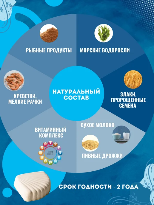 Корм для аквариумных рыб "Каникулы", корм выходного дня, 30, вариант, фото 2