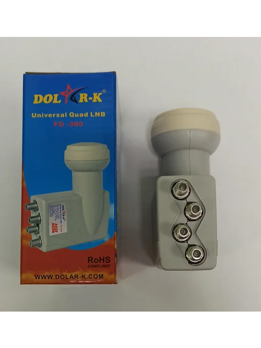 Телекарта Конвертер линейный FD-300, 4 выхода, серый, фото 4