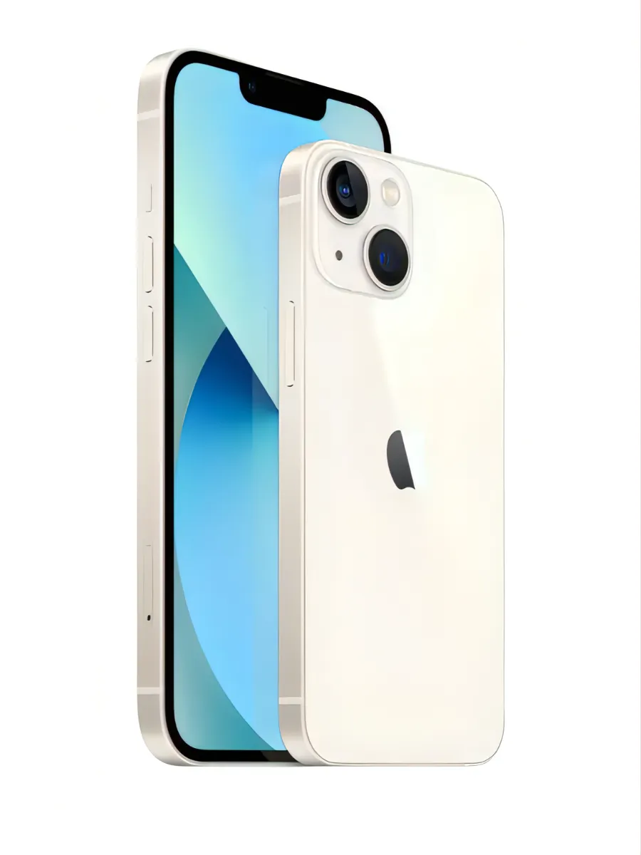 Смартфон iPhone 13 256 ГБ, белый Восстановленный