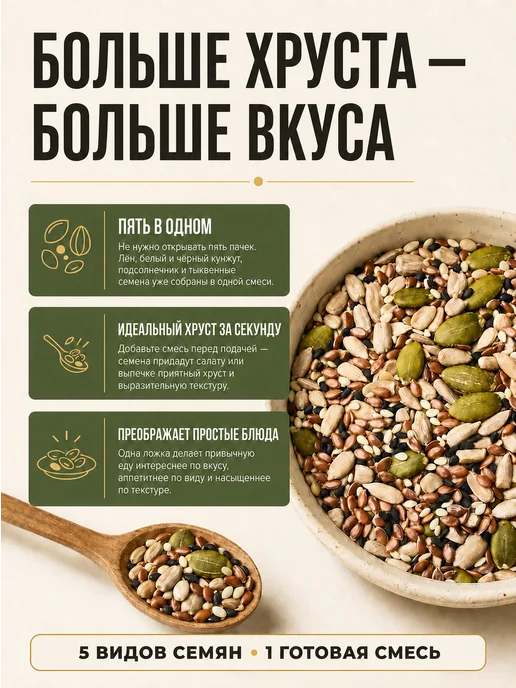 ПРЯНАЯ ГРЯДКА Смесь семян для салата, 200 гр, 200 г, фото 4