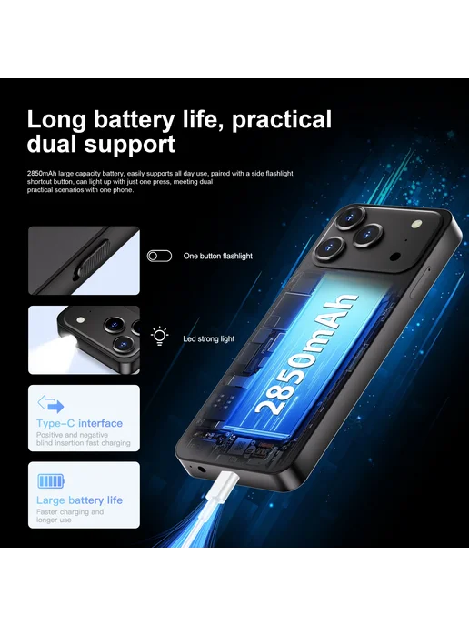 SERVO Сенсорный экран Android-смартфон 4G LTE Dual SIM-карта, 4 г, фото 3