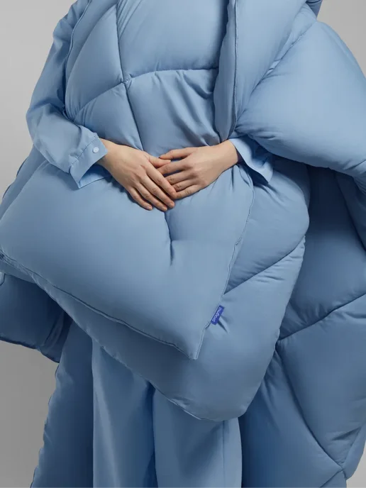 Pragma Одеяло евро зимнее Omflop, 200 х 220 см, графитовый, 200x220 см, фото 7
