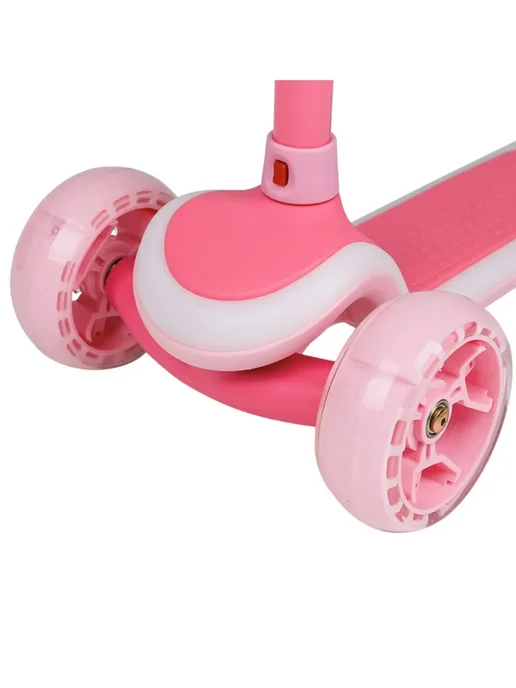 TechTeam Самокат детский Sky track, pink, голубой, фото 2
