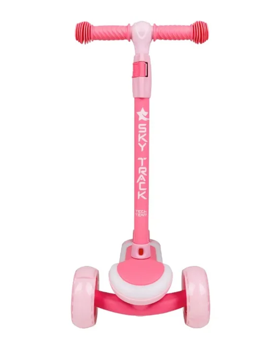 TechTeam Самокат детский Sky track, pink, голубой, фото 3