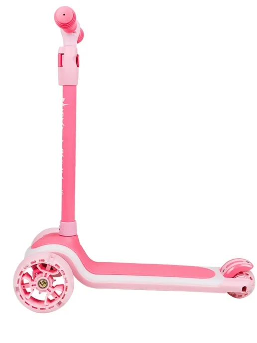 TechTeam Самокат детский Sky track, pink, голубой, фото 4