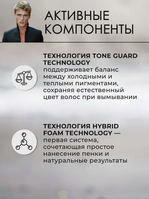 goldwell MEN RESHADE 7CA Экспресс- корректор седины 4x20 мл, 4x20, фото 3