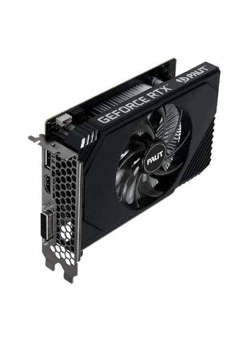 Palit Видеокарта Nvidia StormX GeForce RTX 3050 6GB GDDR6 1FAN, 6 ГБ
