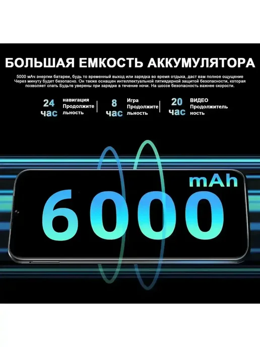 Смартфон Xiaomi 1 8/256 ГБ, синий, фото 2