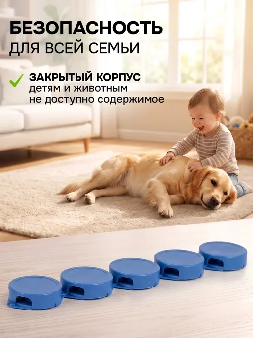 Инсектобокс для геля от тараканов диски-домики, вариант, фото 3