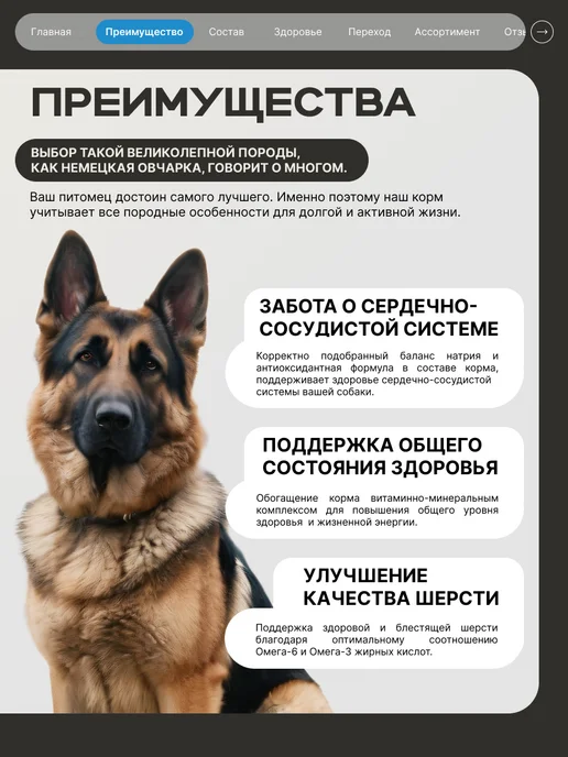 Сухой корм QUATTRO Немецкая Овчарка для собак, лосось, 12 кг, фото 2