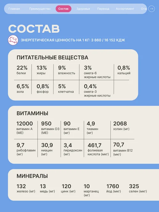 Сухой корм QUATTRO Акита Ину для собак, говядина, 12 кг, фото 4