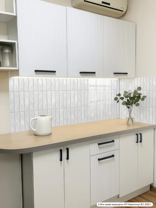 AMODECOR Самоклеящиеся панели для кухни фартук 60х30см ПВХ 30 шт, 30 шт, фото 2