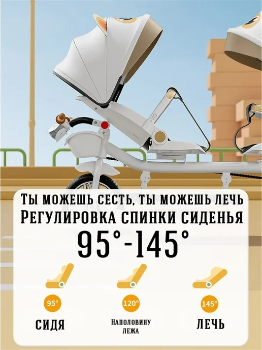 Двойная складная тележка, зеленый, фото 8