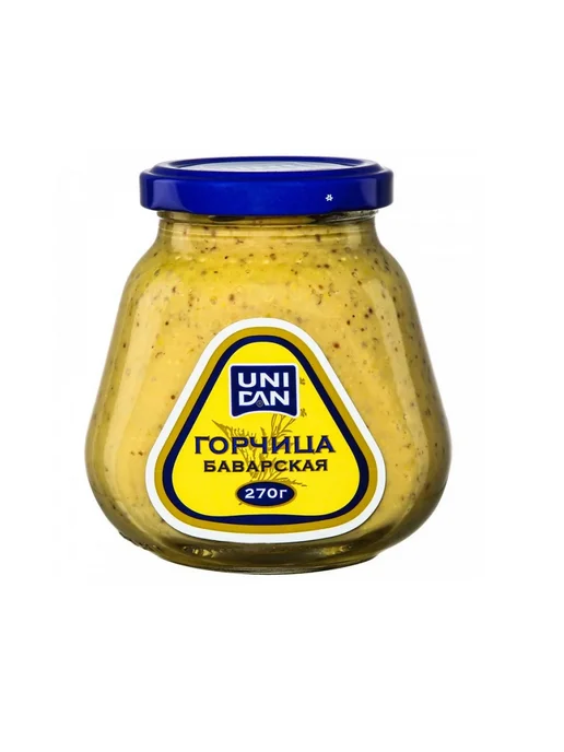 Uni Dan Горчица Дижонская, 270 г, 270 г, фото 2