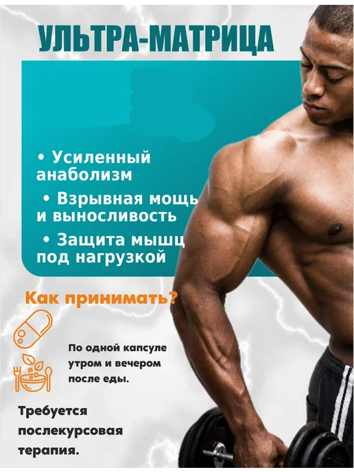 RETABOLABS Анаболический комплекс для набора мышечной массы HyperAnabol…, вариант, фото 2