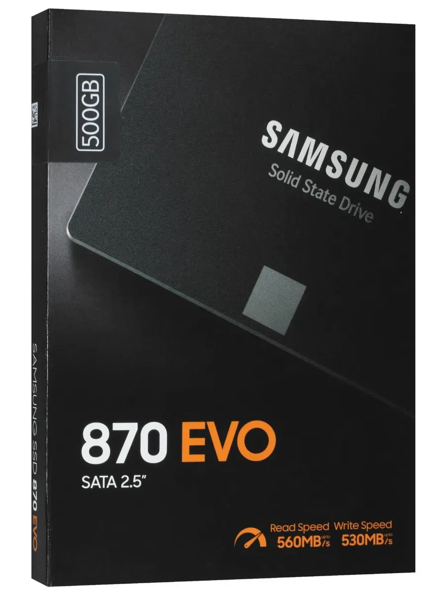 Samsung SSD 500 Gb 870 EVO SATA 2.5 Твердотельный накопитель
