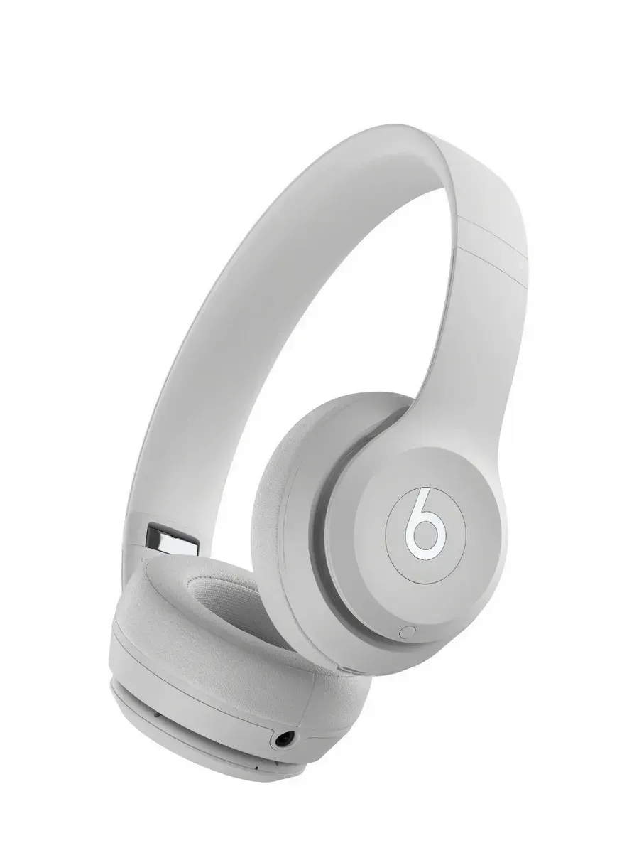 Беспроводные наушники Solo 4, цвет Matte Gray beats 1112698145 купить за 16 768 ₽ в интернет‑магазине Wildberries