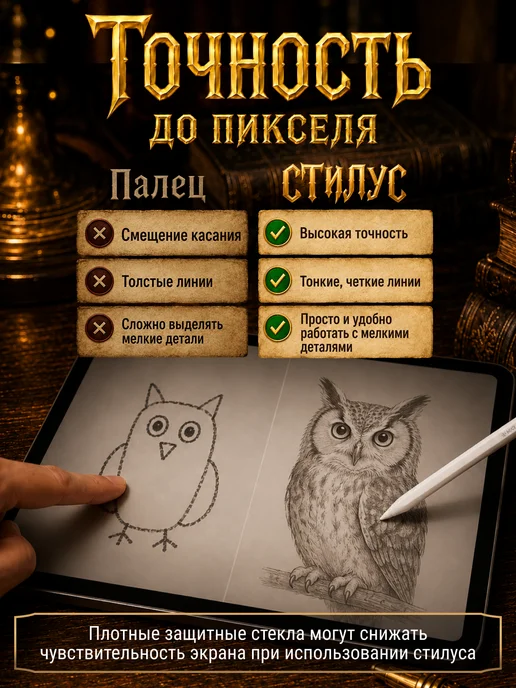 LOQI Стилус для планшета и телефона универсальный с наконечниками, вариант, фото 4
