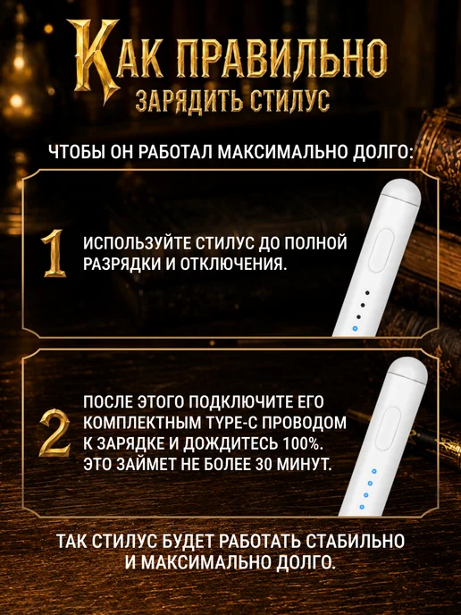 LOQI Стилус для планшета и телефона универсальный с наконечниками, вариант, фото 8