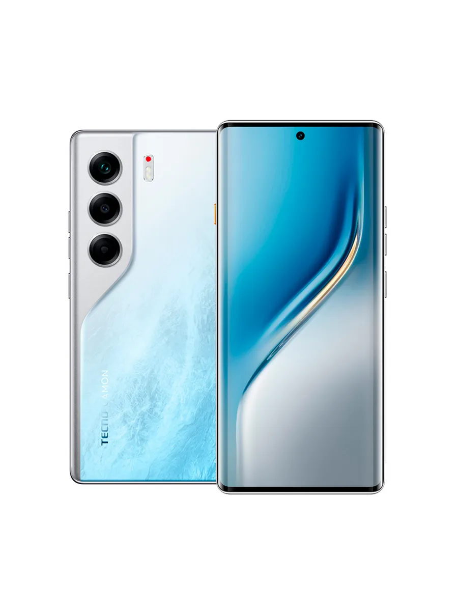 TECNO Моб телефон CAMON 40 Pro (CM6) 256+8 GB Glacier White