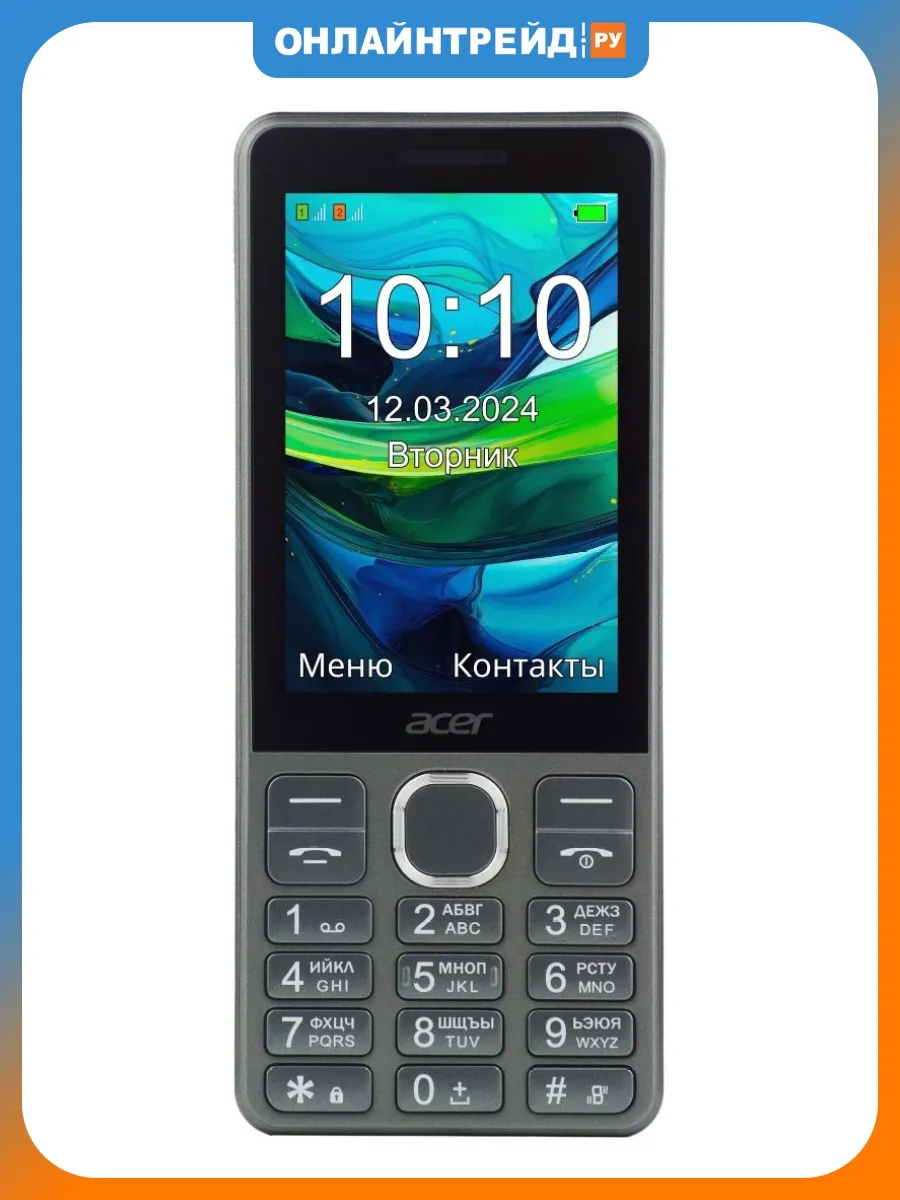 Acer Мобильный телефон Disco DS35 Серый