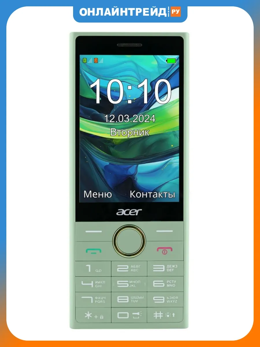 Acer Мобильный телефон Twist TW35 Зеленый