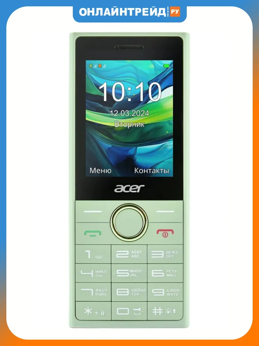 Acer Мобильный телефон Twist TW24 Зеленый