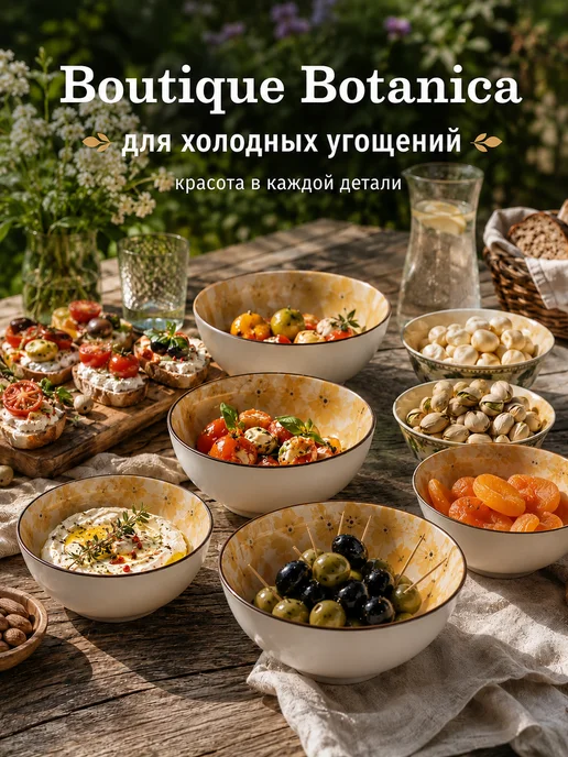 NeboArte Набор пиал 2 шт керамика подарочный с цветами Camelia, 2 шт, фото 3
