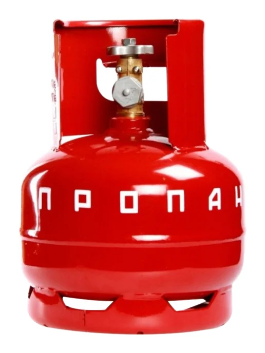 Газовый баллон пропановый 5 л, новый, пустой, 5 л, фото 2